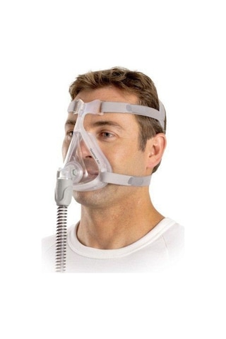 ResMed Quattro Air Tam Yüz CPAP Maskesi M + ResMed S9 ve AirSerisi Filtre 2’li