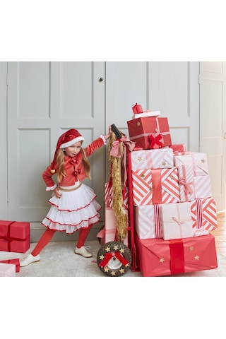 Meri Meri - Santa's Little Helper Kostüm / 3-4 Yaş 0 - 99