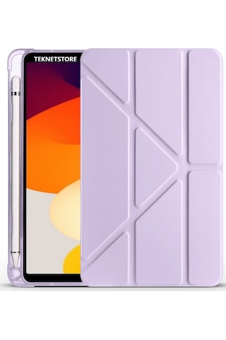 Xiaomi Redmi Pad Se 11 Inç Tablet Uyumlu Kılıf Katlanır Kalemlikli Standlı Uyku Modlu Akıllı Kapak