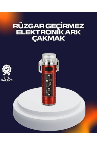 Hnrlıshp Rüzgar Geçirmez Elektrikli Çakmak Hayatta Kalma Tasarımlı