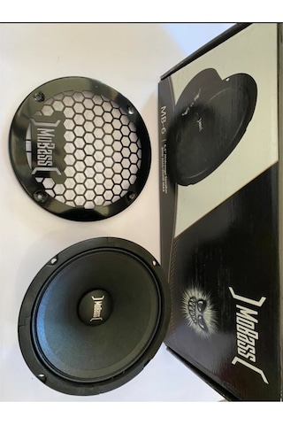 MOBASS MB-6 200W 16 CM MİDRANGE OTO HOPARLÖR TAKIMI