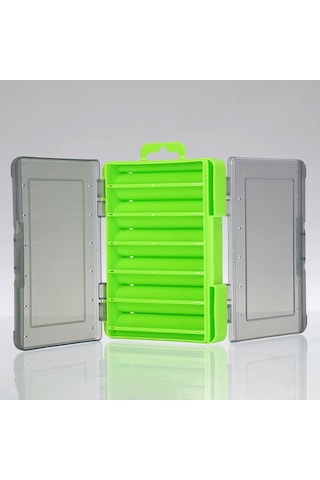 Shufa Lure Box Çift Taraflı Lrf Yem Kutusu 85mm - Yeşil