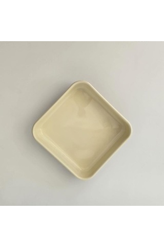 Emaye Kare Fırın Tepsisi Kahve Kahverengi