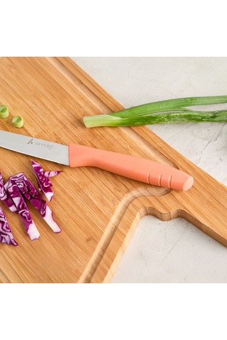 Aryıldız Primo Sebze Bıçağı Somon 11 Cm Renkli