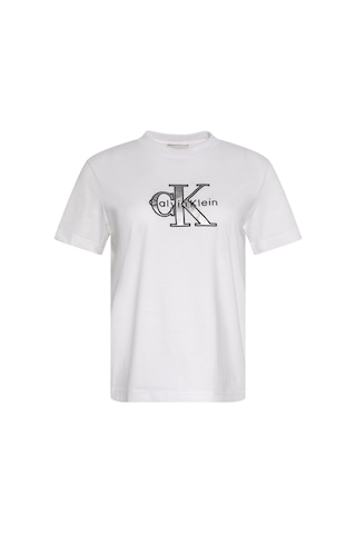 Calvin Klein Kadın Tişört-lv047e819g Beyaz