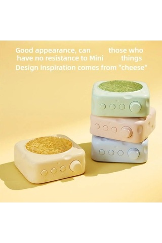 Besthome1 Dalgalar Vintage Bluetooth Hoparlör, Taşınabilir Vinil Çalar