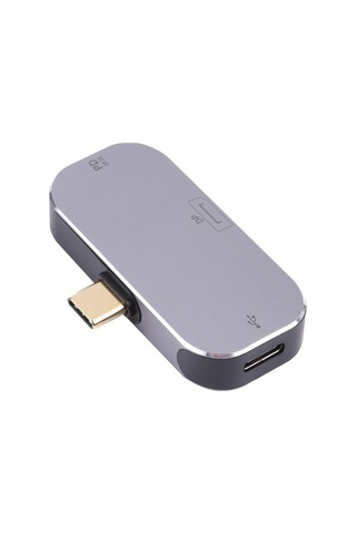 Ebitda Erkek Çift Tip-c + Dp Kadın Hızlı Şarj Veri Adaptörü, 100w, 4k 60hz, Taşınabilir, Mac/win/android Uygun