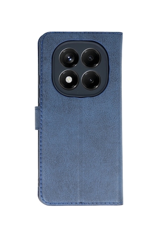 Newface - 153 - Xiaomi Redmi Note 15 Pro 4g Trend S Plus Kapaklı Kılıf - Csmo-tex - - Lacivert