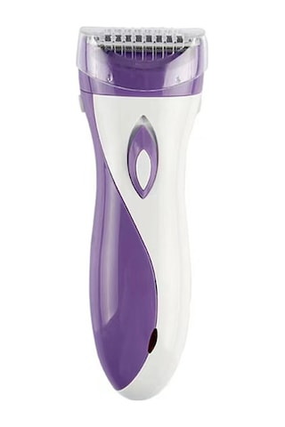 Moveevo Elektrikli Tıraş Makinesi Saç Kesme Makinesi Kadın Tüy Alma Cihazı Mor