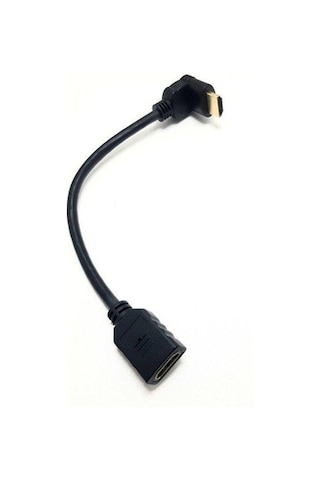 Polotech 20Cm 90Derece Dişi-Erkek Hdmı Kablo