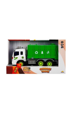 28 Cm Pilli Sesli Işıklı Çöp Kamyonu 0783