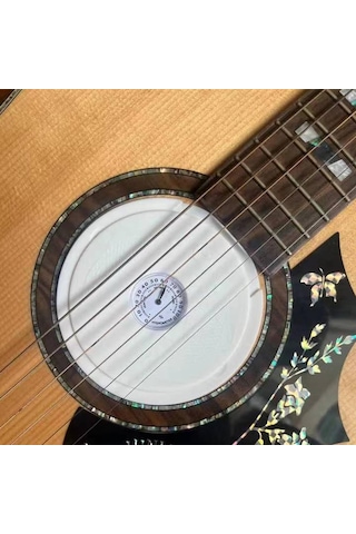 Yifomall Akustik Gitar Nem Regülatörü - Nem Ölçerli, Gitar Bakımı İçin Kırılma Ve Çarpıklıkten Koruma, Abs Malzeme
