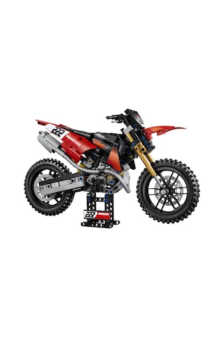 LEGO® Technic Ducati Desmo450 MX Factory Motosiklet 42238 - 10 Yaş ve Üzeri için Süspansiyon İçeren Oyuncak Yapım Seti (457 Parça)