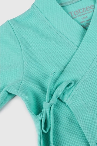 Totzee Uzun Kimono Tulum Mint Yeşili Mint