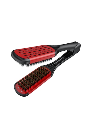 Moveevo Katlanabilir Şekillendirici Tarak V Şeklinde Domuz Favorileri Düz Saç Tarağı