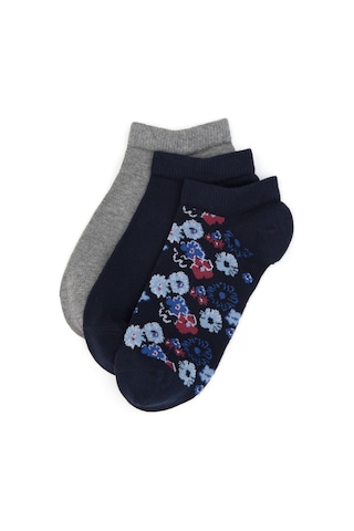 U.S. Polo Assn. Kadın 3'lü Patik Çorap 50317990-VR033