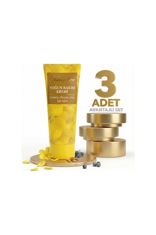 Naturalive Yoğun Bakım Kremi 3x50 Ml