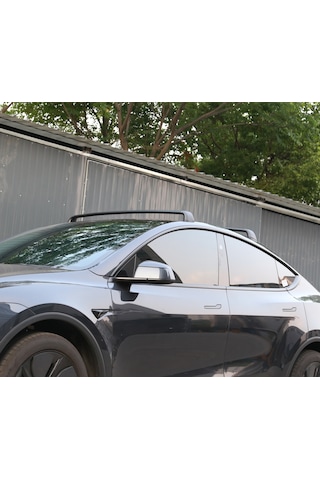 Tesla Model Y Legacy Ve Juniper İçin Uyumlu Tavan Barı - Kilitli Geliştirilmiş Model