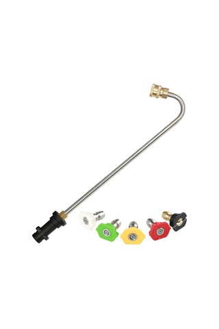 Reedark Yüksek Basınçlı Nozzle Seti - 4000 Psı'ye Kadar, 5'li Hızlı Bağlantı Uçları