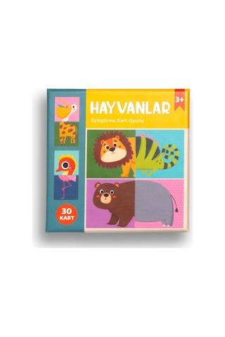 Melimelek Hayvanlar Eşleştirme Kartları