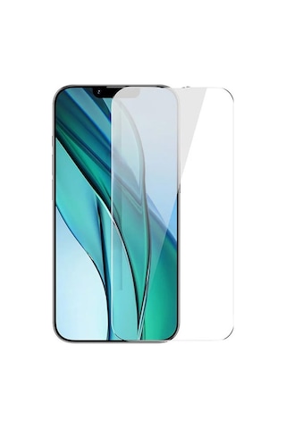 Baseus Crystal Serisi Apple iPhone 15 Pro Max Uyumlu Cam Ekran Koruyucu 2adet