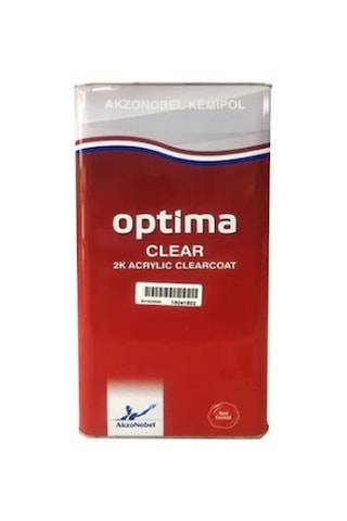 AKZO NOBEL OPTİMA CLEAR 2K AKRİLİK VERNİK 5 LT AKZO NOBEL OPTİMA CLEAR 2K AKRİLİK VERNİK 5 LT