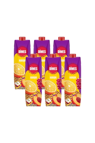 Dimes Karışık Meyve Suyu 1 Lt X 6 Adet