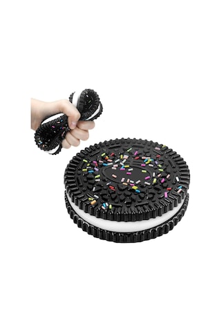 Oreo Squishy Dev Boy Yumuşak Jel Oreo Sukuşi Büyük Boy Taba Kedi Patisi Yeni Tarz Skuşi Çok Renkli