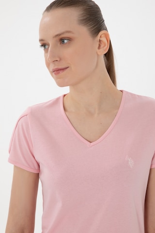 U.s. Polo Assn. Kadın Pembe Pijama Takım 50312915-vr041 Pembe