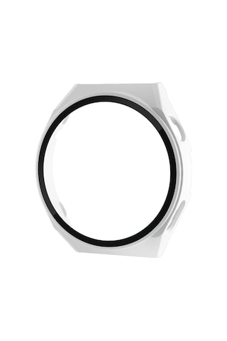 Newface Huawei Watch Gt2 46mm Dota Camlı Kasa Ekran Koruyucu - Semeglbl - 34 Uzay Grisi