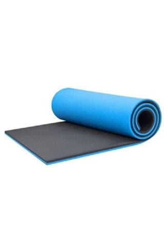 Pilates Minderi 10mm Yoga Matı Mavi - Siyah