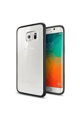Spigen Galaxy S6 Edge Plus İle Uyumlu Kılıf Ultra Hybrid Black