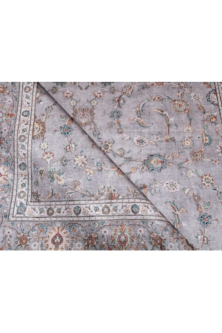 Madame Coco Liane Shinny Effect İpeksi Kadife Halı 80x150 Cm Yg-18280 X 150 Cm-gri