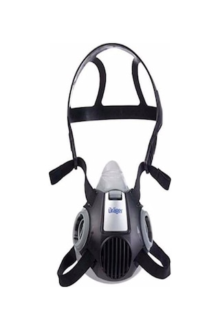 Tam Koruma Yüz Maskesi (Drager 3300 Maske-ABEK Filtre-Gözlük-Tulum Large Beden)