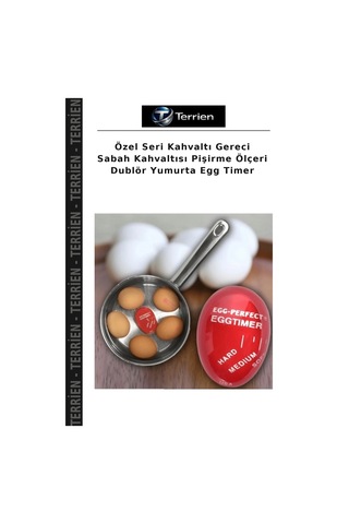 Özel Seri Kahvaltı Gereci Sabah Kahvaltısı Pişirme Ölçeri Dublör Yumurta Egg Timer