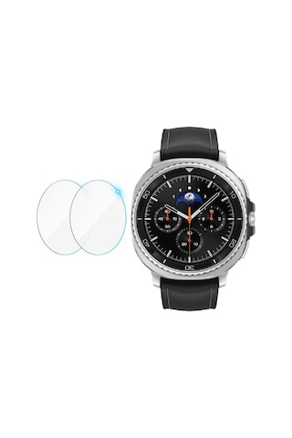 Samsung Galaxy Watch 8 Classic Uyumlu 3 Adet Şeffaf Ekran Koruyucu Nano Jelatin