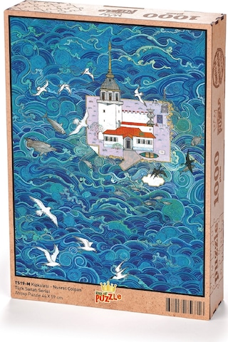 King Of Puzzle Kızkulesi - Nusret Çolpan Ahşap Puzzle 1000 Parça