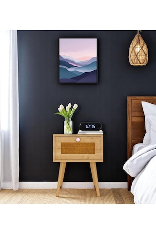 Floradesign Bali Jüte Çekmeceli Komodin Kahverengi