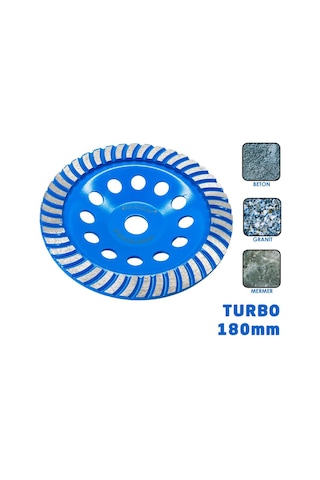 Master 504907 Turbo Elmas Yüzey Temizleme 180 Mm