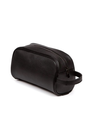 Tuldar Erkek Deri Portföy Clutch Traş Kozmetik Bakım Ve Günlük El Çantası Tul374 Siyah