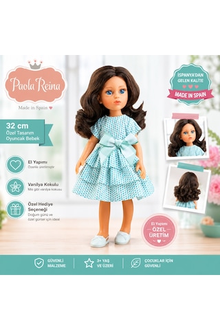 Paola Reina / Cotı Amıga Oyuncak Bebek 32 Cm