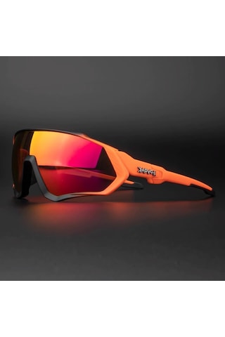 Kapvoe Sunlight Değişebilir 5 Lens Mtb Polarize Bisiklet Spor Dağ