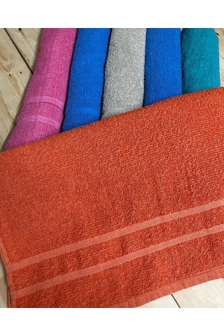 Bilmar El Ve Yüz Havlusu Ekonomik Okuluk 40 X 70 Cm X 12 Adet Çok Renkli