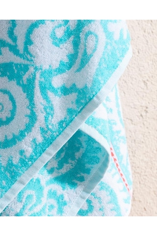 Madame Coco Herbert %100 Pamuk Plaj Havlusu 70 x 150 CM Mint Yeşili