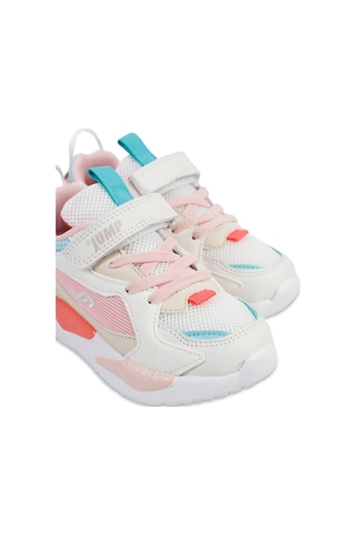 Jump Kız Çocuk Spor Ayakkabı 31-35 Numara Bej-pembe 13764005824s1-1 Bej - Pembe