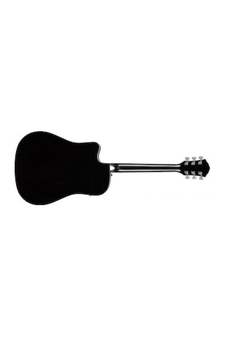 Fender Fa-125Ce Blk Elektro Akustik Gitar Kılıf + Askı + Jak + Pena