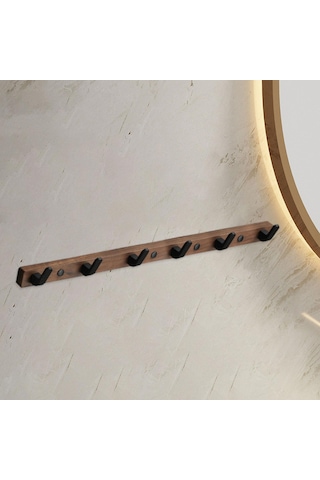 Suntek Askılık Duvara Monte Duvar Kancaları Şapka Askısı 6 Kanca