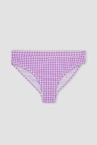 Defacto Kız Çocuk Kareli Bikini Takımı Z6514A623HSPR44 Mor