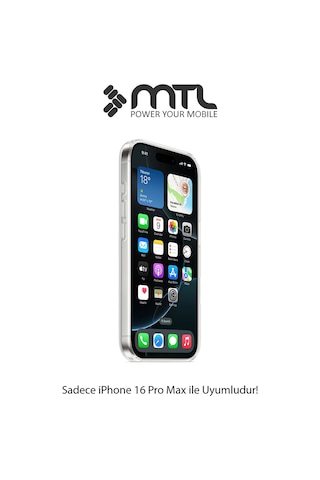 İphone 16 Pro Max Uyumlu Animasyonlu Şeffaf Magsafe Şarj Destekli Sararmayan Sert Kılıf