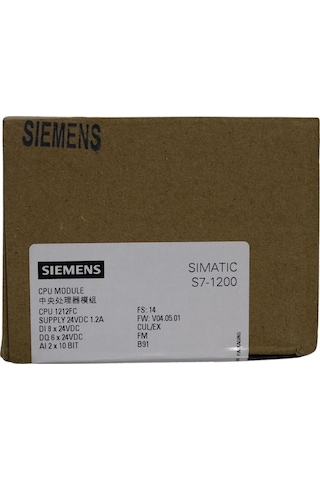 6es7212-1af40-0xb0, 6es7 212-1af40-0xb0 Sıemens Cpu 1212 Fc